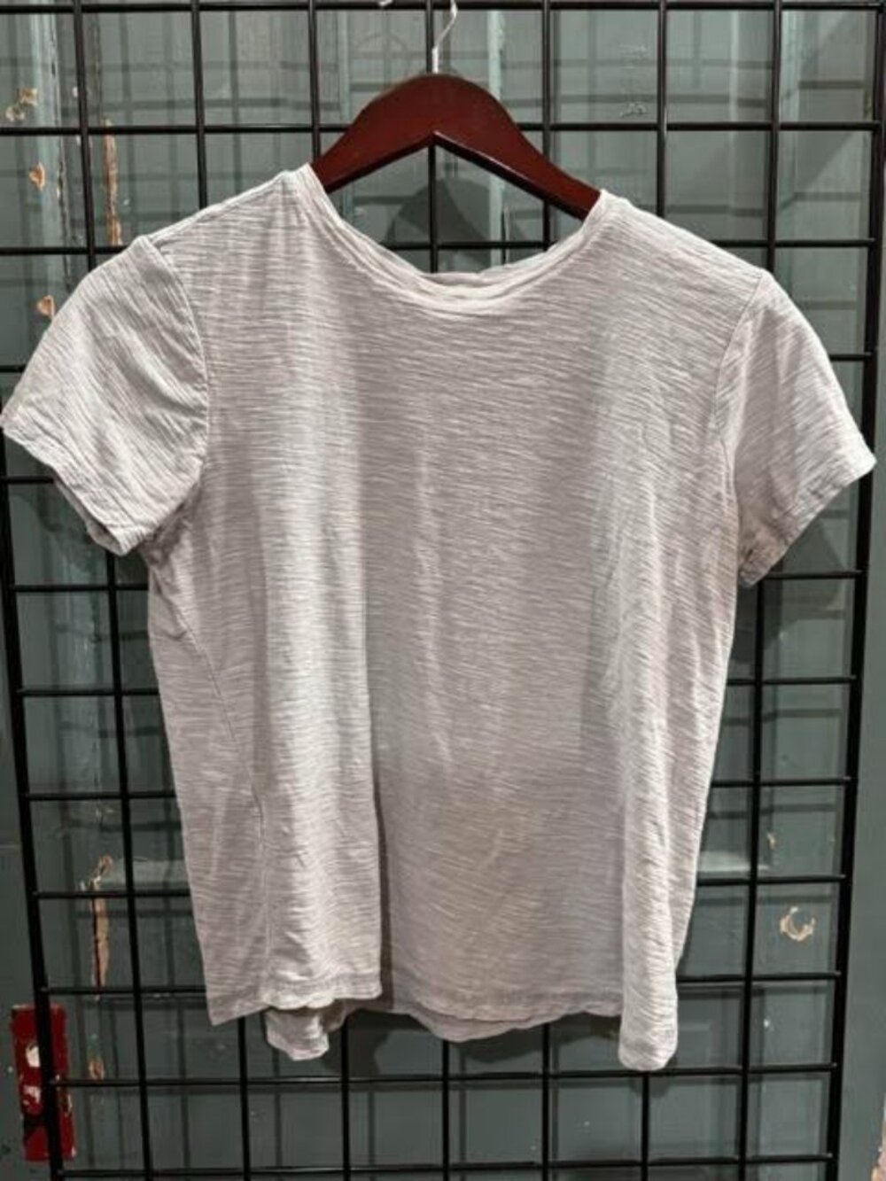 Womens Hip-Length Washed blue tee by Pilcro